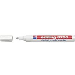 Edding 8750 industry paint Markør permanent hvid pigmentblæk 2-4 mm