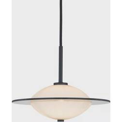 Halo Design Orbit Ø24 opal/sort Pendel ∅ 24cm
