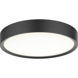 Halo Design Universal Black/White Ceiling Flush Light 43cm