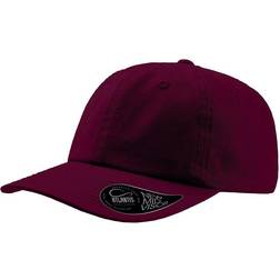 Atlantis Dad Hat Unstructured 6 Panel Cap - Burgundy