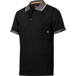 Snickers Workwear AllroundWork 37.5 Tech Short Sleeve Polo Shirt - Black