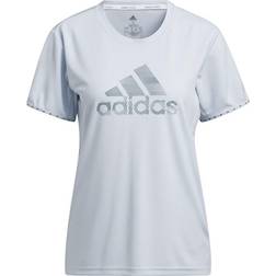 adidas Badge of Sport Necessi T-shirt Women - Halo Blue/Wild Teal