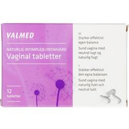 Valmed Vaginal 12pcs Suppository, Tablet, Vaginal Suppository