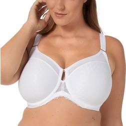 Triumph Azalea Florale Minimizer Bra - White