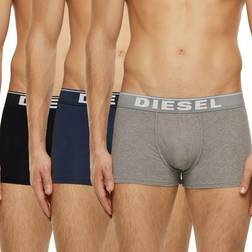 Diesel All Timers Damien Boxer Trunks 3-pack - Navy/Grey