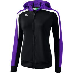 Erima Liga 2.0 Training Jacket with Hood Women - Black/Violet/White