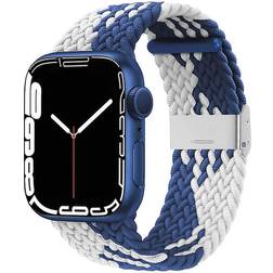 CaseOnline Braided Elastic Armband for Apple Watch 7 45mm