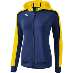 Erima Liga 2.0 Training Jacket with Hood Women - New Navy/Yellow/Dark Navy