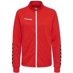 Hummel Authentic Poly Zip Jacket Women - True Red