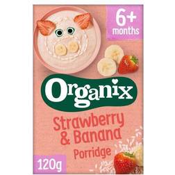 Organix Strawberry & Banana Porridge 120g