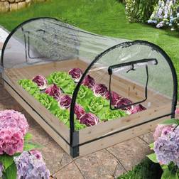 HI Greenhouse Rustfrit stål, Træ Plast
