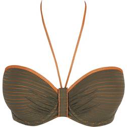 PrimaDonna Swim Marquesas Strapless Padded Bikini Top - Paradise Green