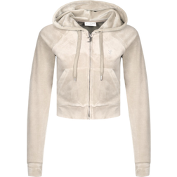 Juicy Couture Madison Zipper Hoodie - Brazilian Sand