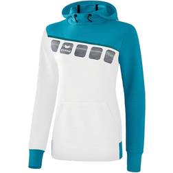 Erima Sudadera con capucha para mujer 5-C - Blanc