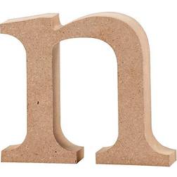 Creativ Company Bogstav højde 8 cm tykkelse 2 cm n MDF