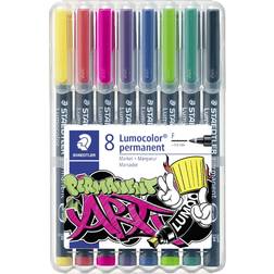 Staedtler Folienstift Lumocolor 318 WP8-1 F perm 8 St./Pack