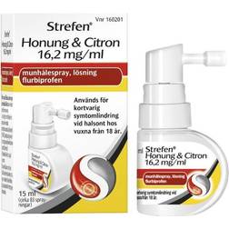 Strefen Honung & Citron 16.2mg/ml 15ml Munspray