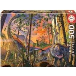 Educa Curious Dinosaurs 500 Pieces