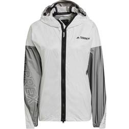 Adidas Terrex Agravic Pro RAIN.RDY Trail Running Jacket Women - White/Black