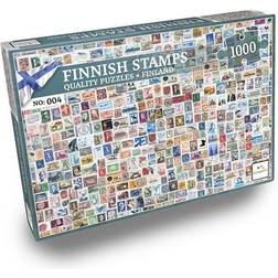 Lautapelit Finnish Stamps, 1000 brikker