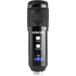 Vonyx CM320W USB studio microfoon met tafelstandaard Wit