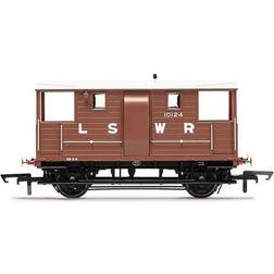 Hornby LSWR 20T New Van Goods Brake Van 10124 Era 2