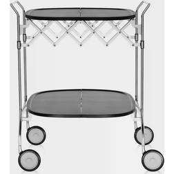 Kartell Gastone Trolley Table 24.4x26.8"