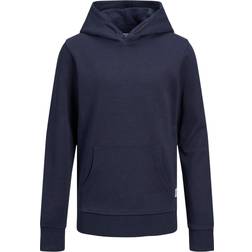 Jack & Jones Boy's Kangaroo Pocket Hoodie - Blue/Navy Blazer (12184813)