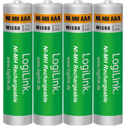 LogiLink AAA Ni-MH Micro Rechargeable Compatible 4-pack