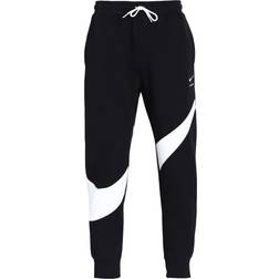 Nike Sportswear Swoosh Tech Fleece Trousers - Black/White