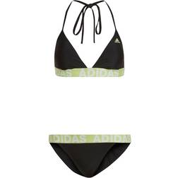 Adidas Women Beach Bikini - Black/Pulse Lime