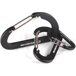 Lifeventure Karabiners Equipo Entrenamiento - Black