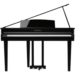 Kawai DG30 88-Key Digital Grand Piano with Responsive Hammer III, Ebony Polish