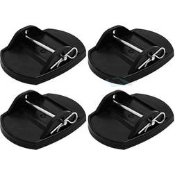 Proplus Caravan Support Pads with Metal Pins Set of 4