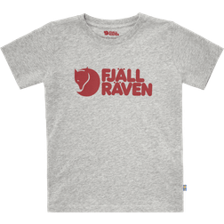 Fjällräven Kid's Logo T-Shirt - Grey-Melange