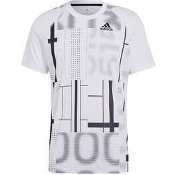 adidas Club Tennis Graphic T-shirt Men - White/Black
