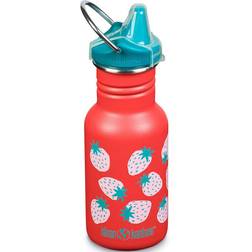 klean-kanteen Kid's Classic Sippy Bottle Coral Strawberries 12oz