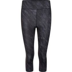 Dare 2b The Laura Whitmore Edit Influential 3/4 Length Leggings Women - Ebony/Black Shard