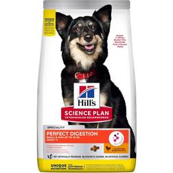 Hill's Science Plan Perfect Digestion Small & Mini Adult 1+ Dog Food with Chicken & Brown Rice 6kg