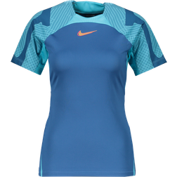 Nike Dri-FIT Strike T-shirt Women - Dark Marina Blue/Chlorine Blue/Siren Red