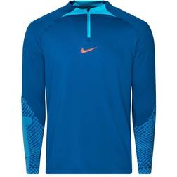 Nike Dri-FIT Strike Football Drill Top Men - Dark Marina Blue/Chlorine Blue/Dark Marina Blue/Siren Red