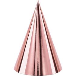 PartyDeco Partyhat Ruusukulta 6 Pcs