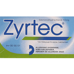 Zyrtec Tabletter