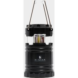 HI-GEAR 3W Cob Telescopic Lantern, Black