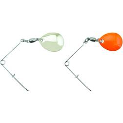 Svartzonker Spinner Rig 2-pack Gold/Fluo Red