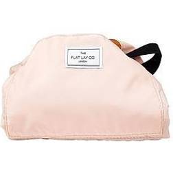 The Flat Lay Co. Xxl Blush Pink Open Makeup Bag