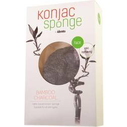 Idento Konjac Face Halfball Bamboo Charcoal