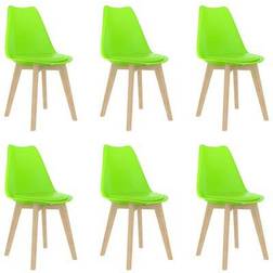 vidaXL - Kitchen Chair 83cm 6pcs