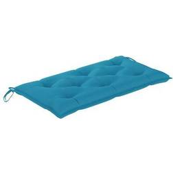 vidaXL - Coussin de chaise Bleu (110x50cm)