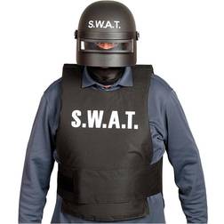 Fiestas Guirca S.W.A.T. Kypärä Visiirillä One Size